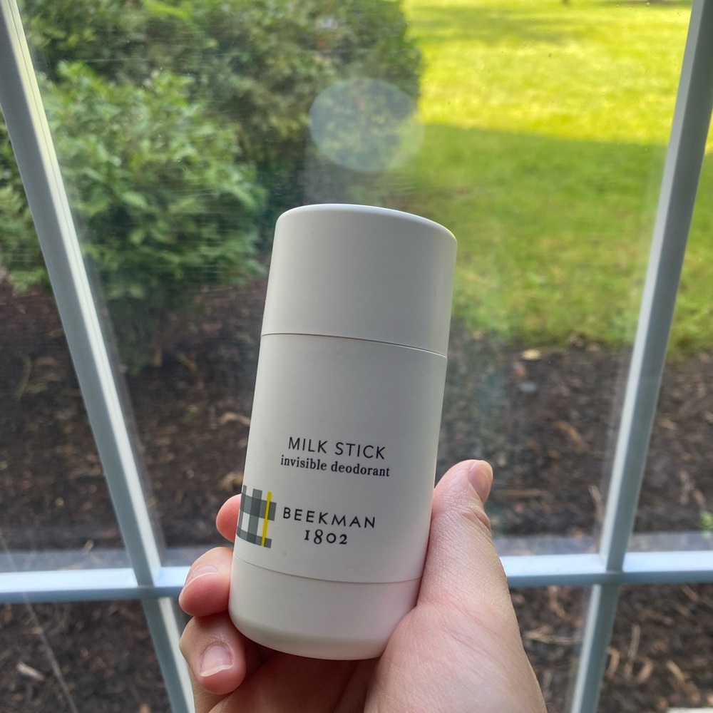 BEEKMAN 1802 Milk Stick Invisible Deodorant 2.5oz NIB